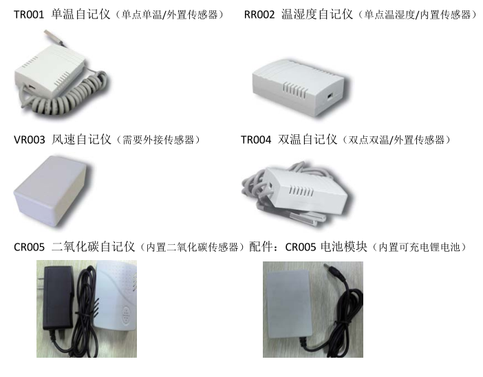 溫度/ 溫濕度/ 風速/二氧化碳自記儀